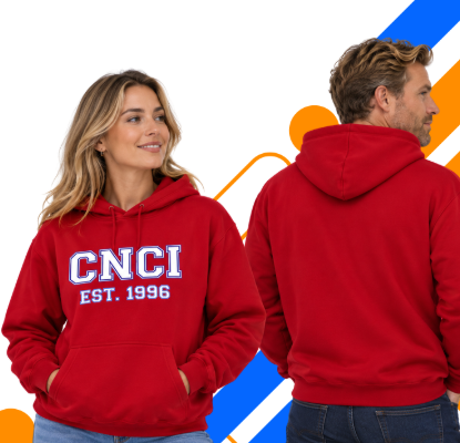 RED VINTAGE HOODIE